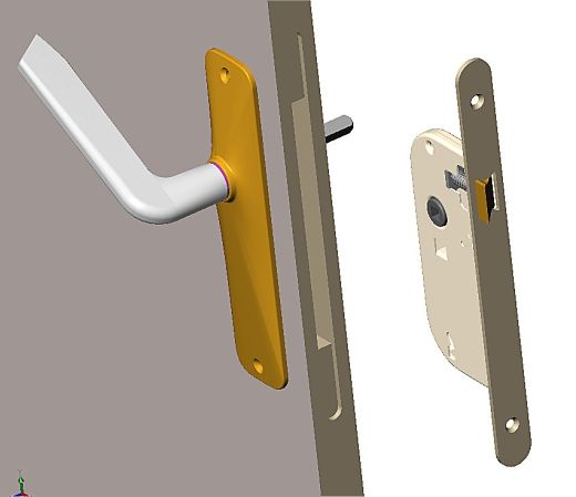 波特标准门锁缩略图